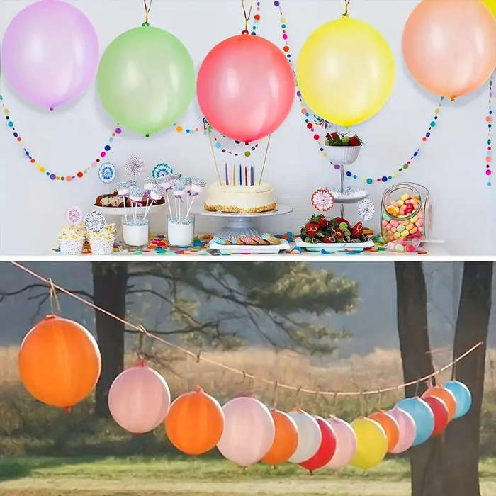 50 Piece Multicolor Balloons