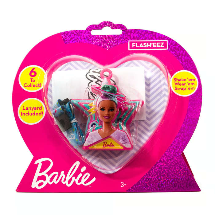 Barbie Flash-eez Light Up Character With Lanyard Blind Box
