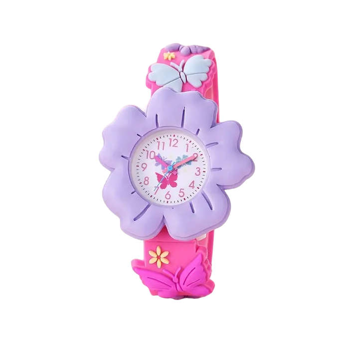 Flower & Butterfly 3D Wrist Watch