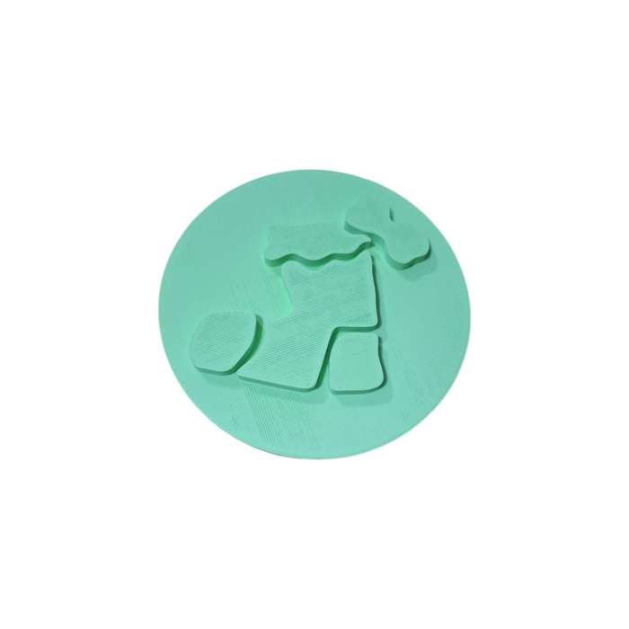 Hubbe Cookie Cutter - Christmas Stocking Embosser/Cake Topper