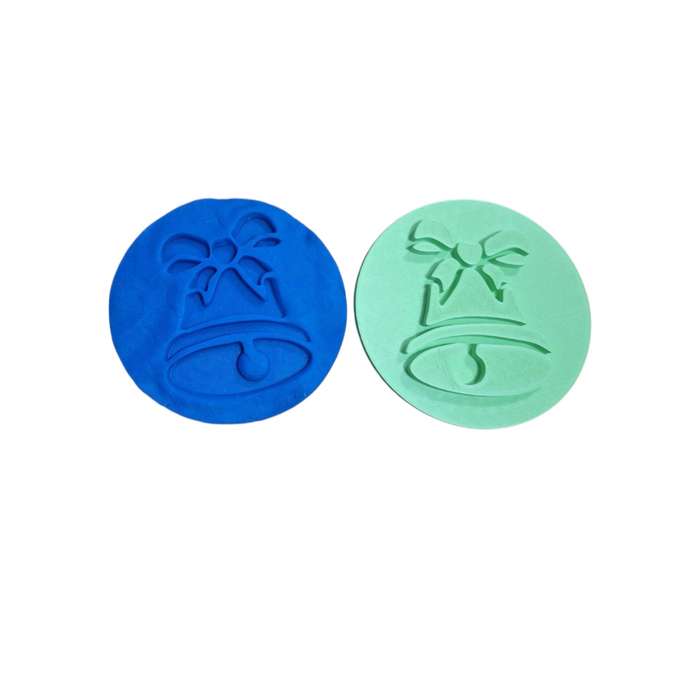 Hubbe Cookie Cutter - Christmas Bell Embosser/Cake Topper