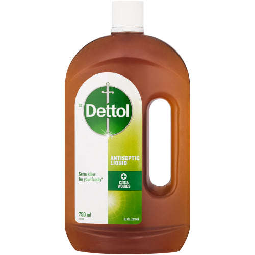 Dettol Anti-Septic 750ml - 2 pack shrinkwrapped