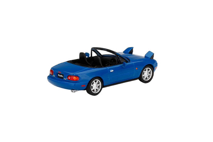 Eunos Roadster Mariner Blue Headlight Up 1:64 Model