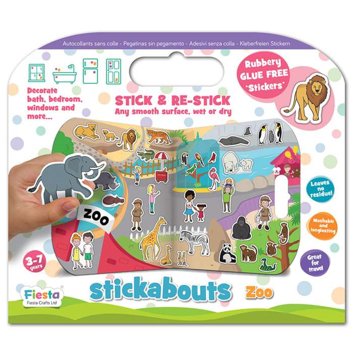Fiesta Crafts Zoo Stickabouts