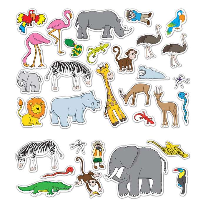 Fiesta Crafts Zoo Stickabouts
