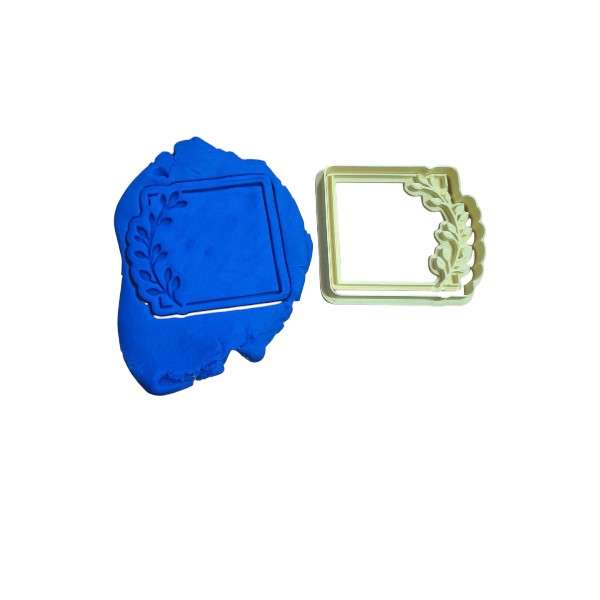 Hubbe Cookie Cutter - Picture Frame with Leaves