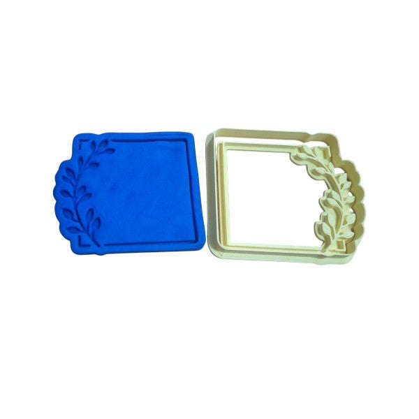 Hubbe Cookie Cutter - Picture Frame with Leaves