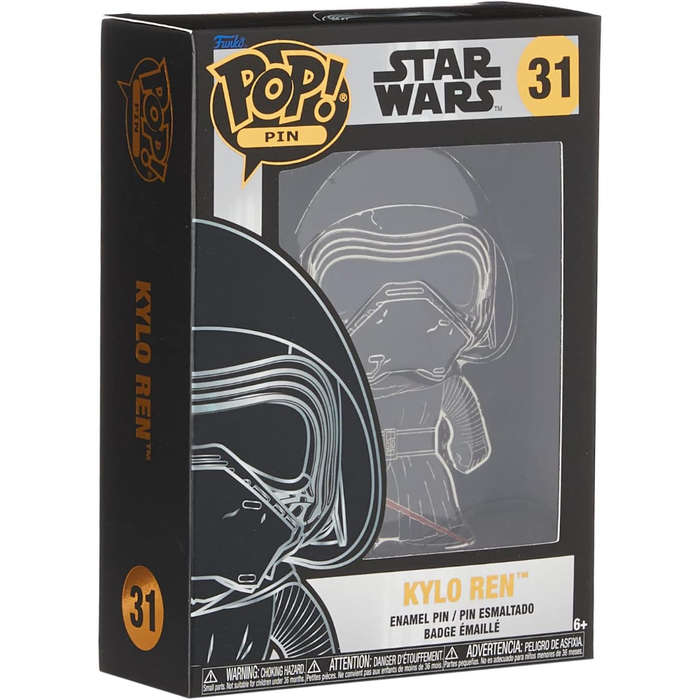 Funko POP 4" Enamel Pin Badge Collectable