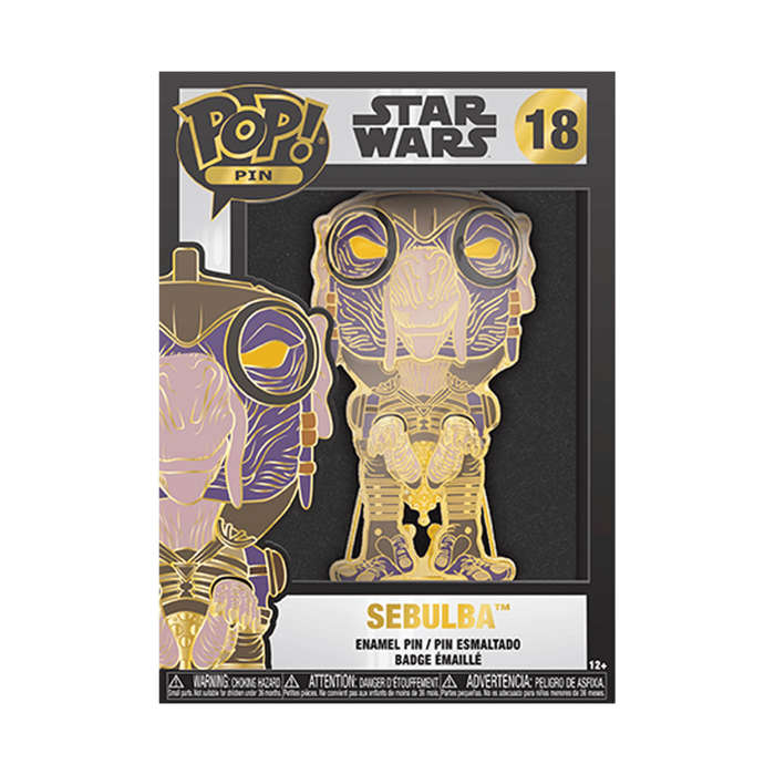 Funko POP 4" Enamel Pin Badge Collectable