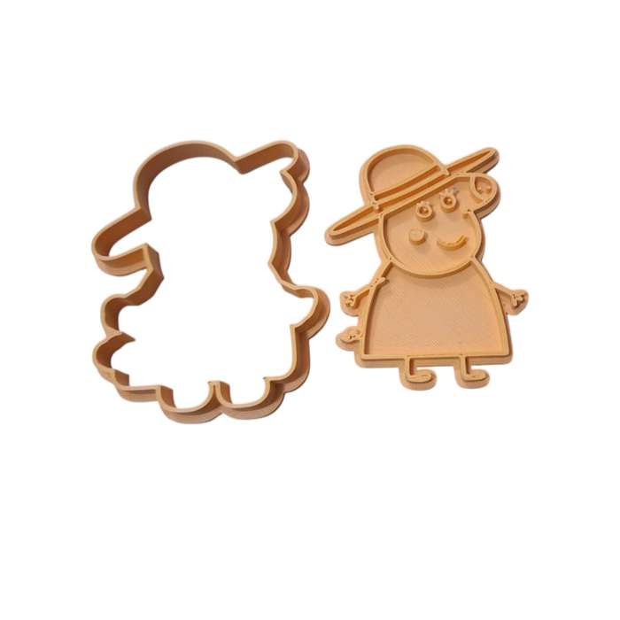 Hubbe Cookie Cutter - Peppa Pig - Granny Pig