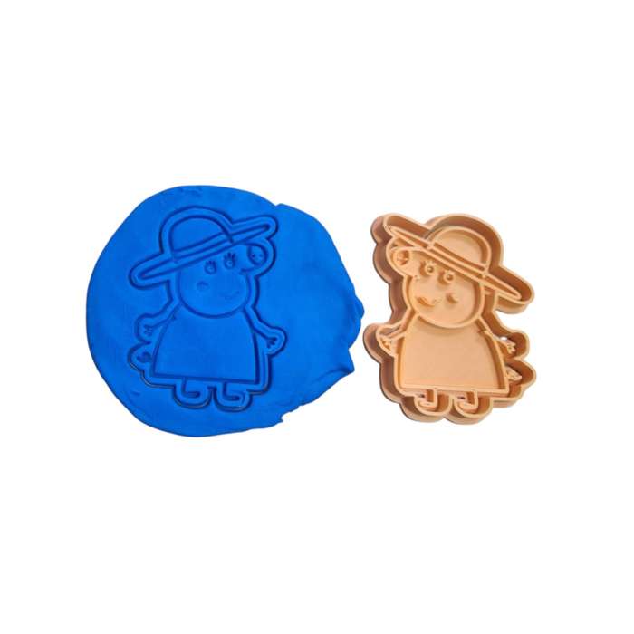 Hubbe Cookie Cutter - Peppa Pig - Granny Pig