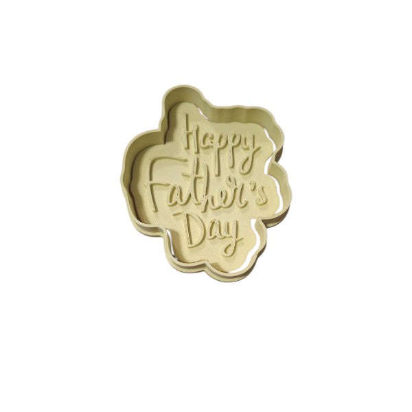 Hubbe Cookie Cutter - Happy Father's Day Cursive