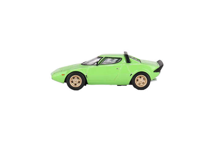 Mini GT Lancia Stratos HF Stradale Verde Chiaro 1:64 Model