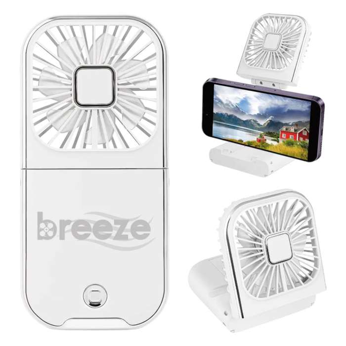 Breeze Rechargeable 4-in-1 Portable Fan