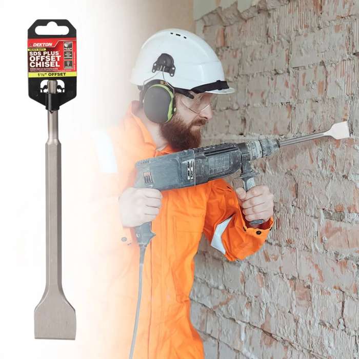 DEKTON SDS Plus Chisel 1 1/2"