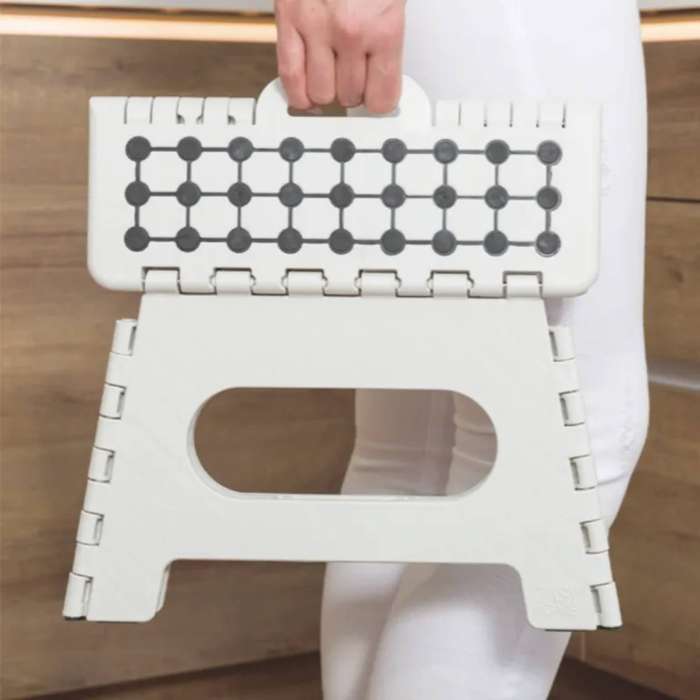 DEKTON Folding Step Stool - White