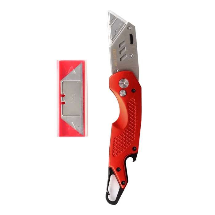 DEKTON Pro Fold Back Knife with Carabiner