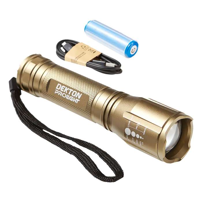 DEKTON Pro Light XP400 Performance Torch - 400 Lumens / 350m Distance