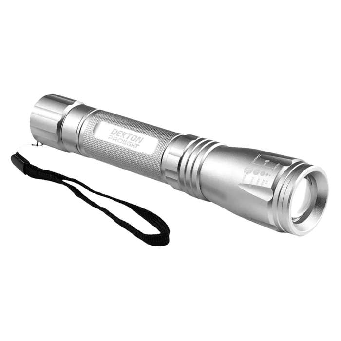DEKTON Pro Light XT600 Heavy Duty Explorer Torch - 400 Lumens / 350m Distance
