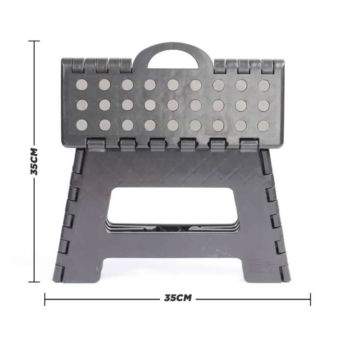 DEKTON Folding Step Stool - Black