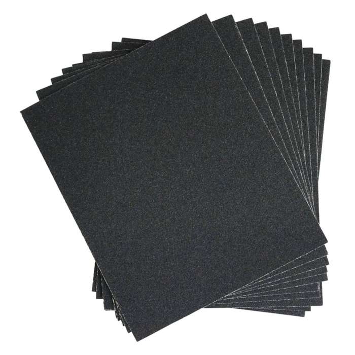 DEKTON 10PC Wet & Dry Sanding Sheets 280mm x 230mm - Extra Fine 600 Grit
