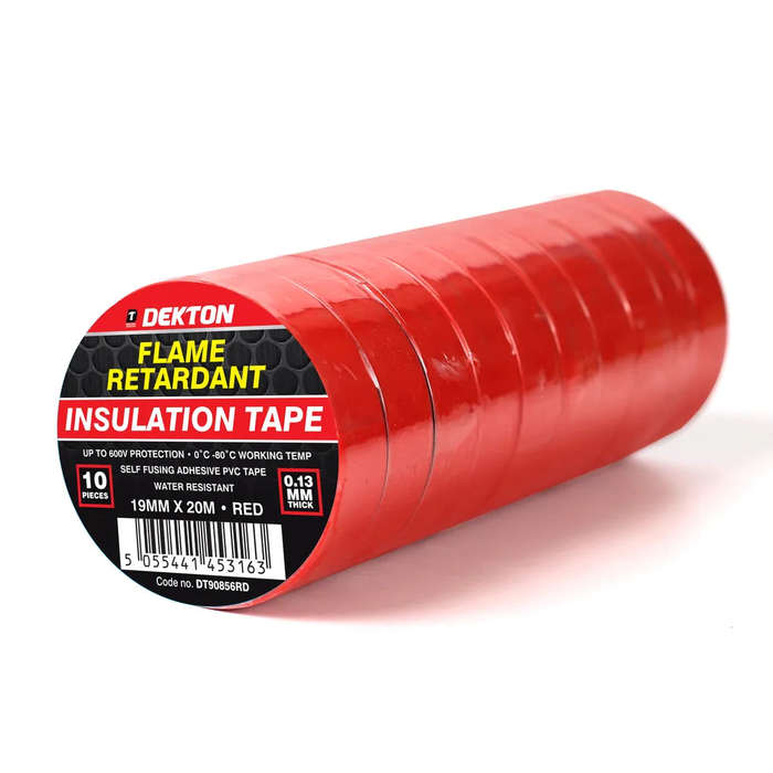 DEKTON 10PC Insulated Tape - Red