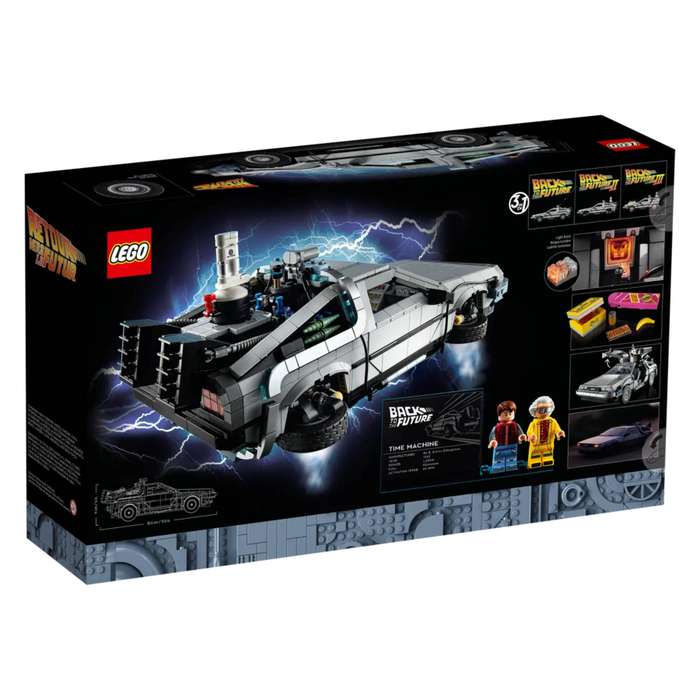 LEGO 10300 Icons Back to the Future Time Machine