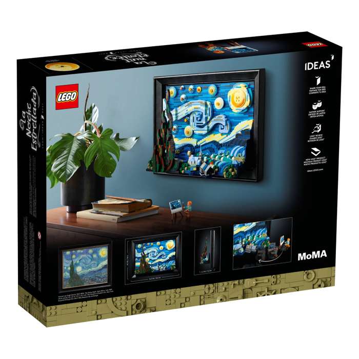 LEGO 21333 Ideas Vincent van Gogh  The Starry Night DAMAGED BOX