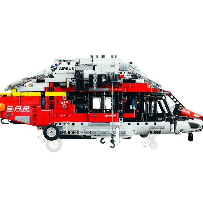 LEGO 42145 Technic Airbus H175 Rescue Helicopter -Damaged Box