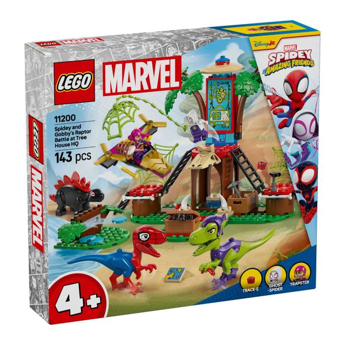 LEGO 11200 Marvel Spidey and Gobby's Raptor Battle at Tree House HQ