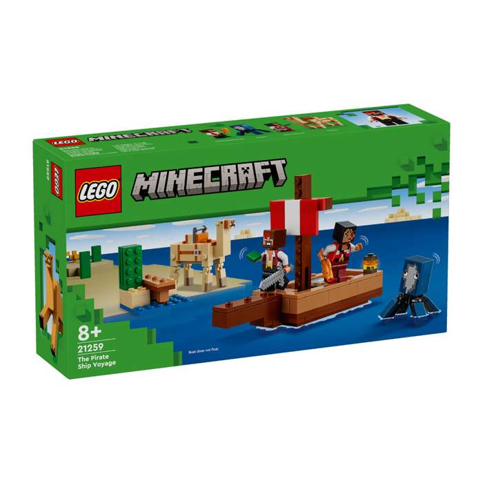 LEGO 21259 Minecraft The Pirate Ship Voyage