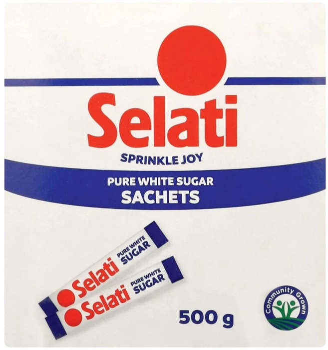 Selati Pure White Sugar Sachets 500g