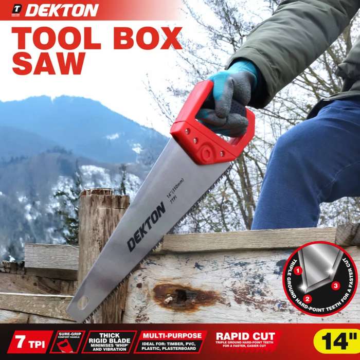 DEKTON 350mm/14" Toolbox Saw