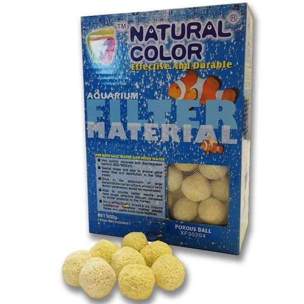 Natural Color Aquarium Filter Material 500g