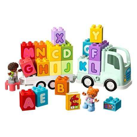 LEGO 10421 DUPLO Alphabet Truck Toddler Building Toy Set