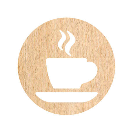 Wooden Cup & Saucer Coasters