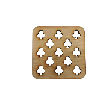Wooden Small Card Coasters