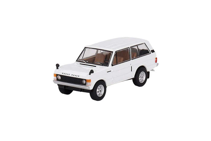 Mini GT Range Rover Davos White 1:64 Model