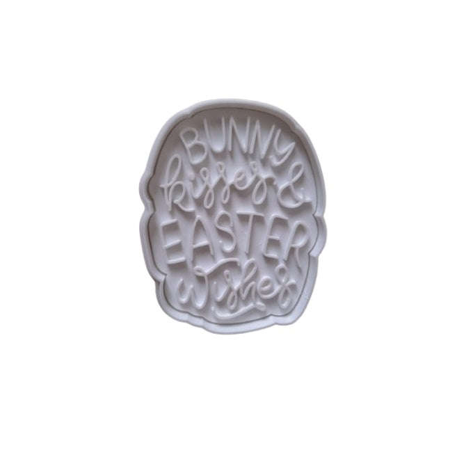 Hubbe Cookie Cutter - Bunny Kisses & Easter Wishes