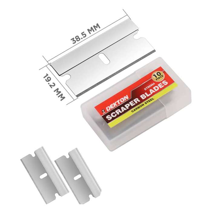 DEKTON 10PC Razor Single Edge Blade
