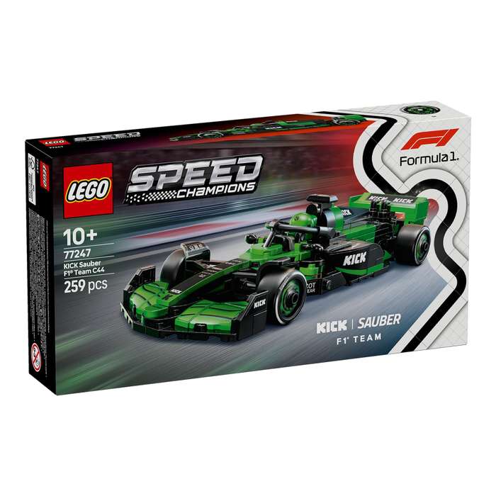 LEGO 77247 Speed Champions KICK Sauber F1 Team C44 Race Car