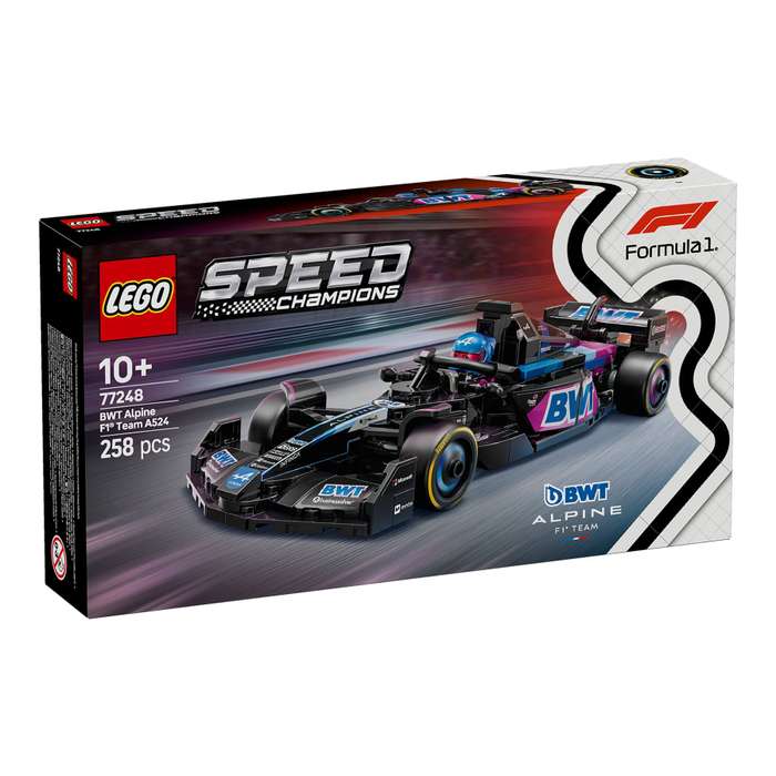 LEGO 77248 Speed Champions BWT Alpine F1 Team A524 Race Car