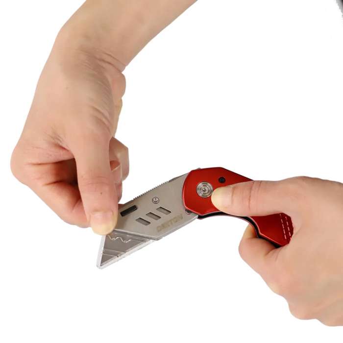 DEKTON Pro Fold Back Knife with Carabiner