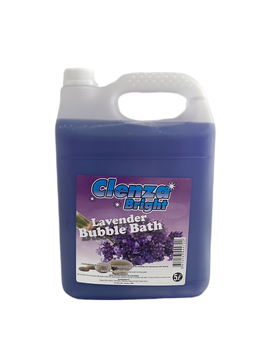 Clenza Bright Lavender Bubble Bath 5L
