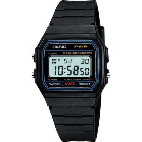 Casio Mens F91W Retro Digital Watch