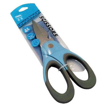 Blue and Grey Silicone Scissors JD-14