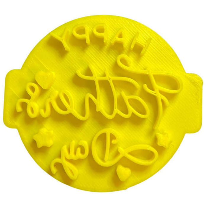Hubbe - Happy Fathers Day - Cookie Embosser