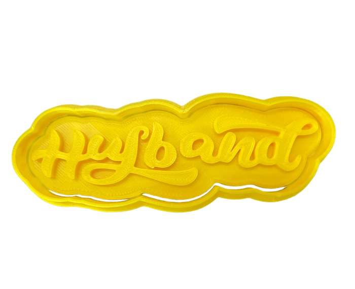 Hubbe Cookie Cutter - Husband