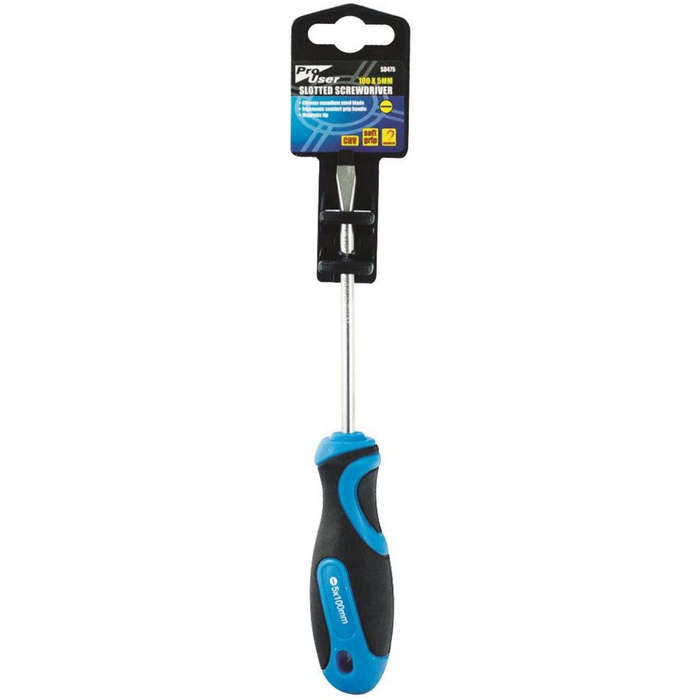 Pro User 100 x 5mm Slotted Screwdriver SD475