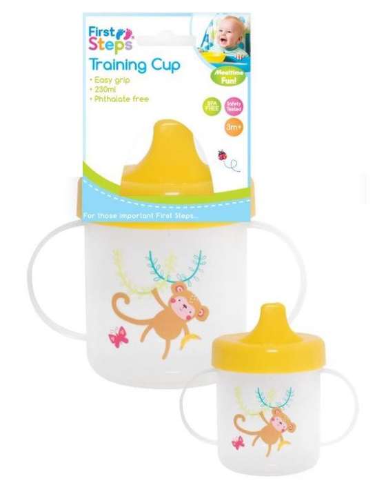 First Steps Easy Grip Training Cup for Babies
